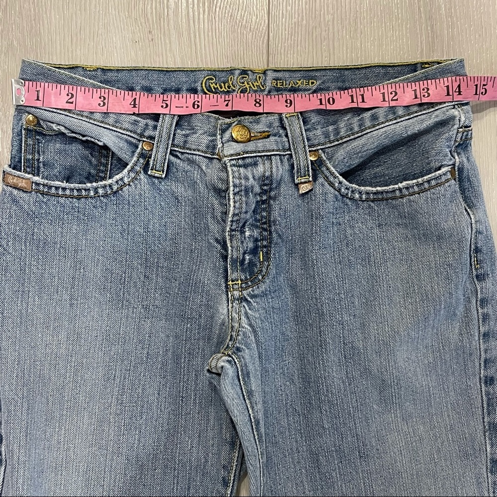 CRUEL GIRL Relaxed Light Wash Bootcut Jeans - Picture 4 of 11